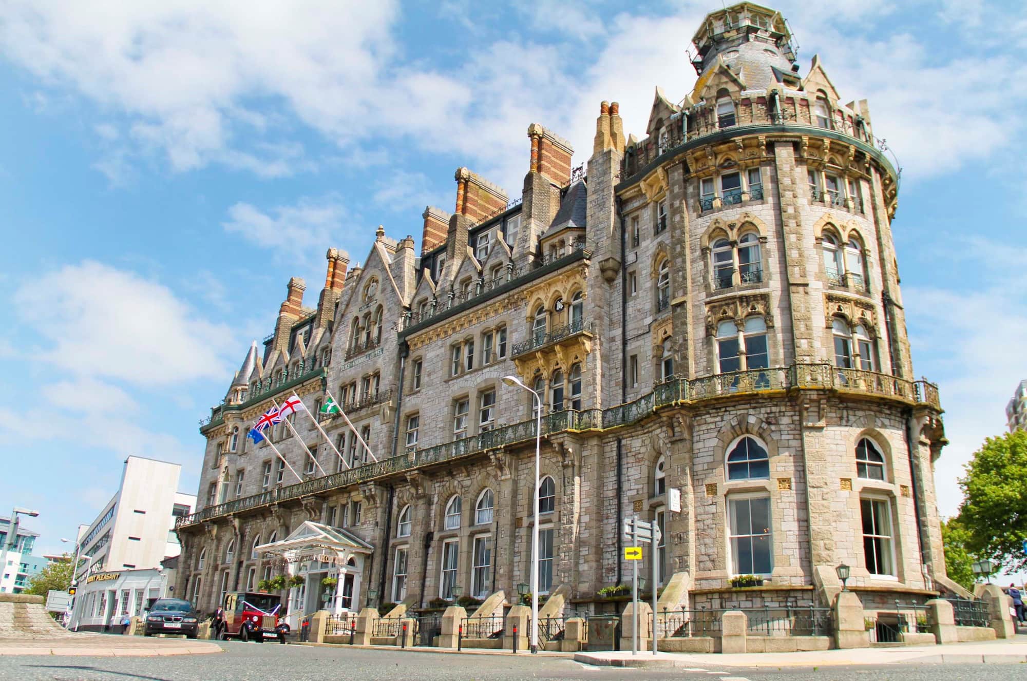 Exterior of The Duke of Cornwall Hotel