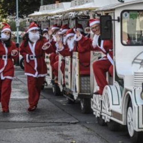 All Aboard the Christmas Land Train